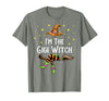 Matching Witch Halloween Costumes by Foxio Im the Gigi Witch Halloween Matching Group Costume T-Shirt - size chart