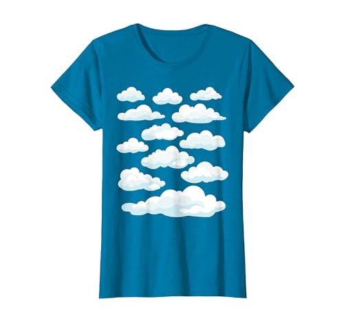 White Clouds Graphs White Clouds T-Shirt - size chart