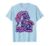 Mademark Horses Fix Everything Horse Riding Design T-Shirt - Men - size chart