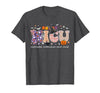 Halloween NICU Nurse Neonatal Intensive Care Neonatal Intensive Care Unit Coquette NICU Nurse Halloween T-Shirt - size chart
