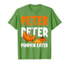 Halloween Matching Couple Shirts Women Men Funny Peter Pumpkin Eater Halloween Costume Men Boyfriend T-Shirt - size chart