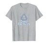 Mademark Ghost & Spirits - Ghost (99 Problems All) T-Shirt - size chart