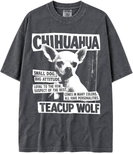 BABATEES U.S.A. MAX-Heavyweight Punk Rock Animals Shaka Wear Oversized 7.5oz Cotton Tshirt - size chart
