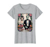 The Lovers Tarot Card Spooky Halloween Women Men The Monster Frankenstein and Bride The Lovers Tarot Card T-Shirt - size