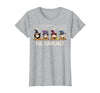 RBG Supremes Court cute gift THE SUPREMES Halloween Cute Woman Supreme Court Justices RBG T-Shirt - size chart