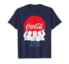 Coca-Cola Coca Cola Always Ice Cold Polar Bears Christmas T-Shirt - size chart