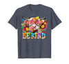 Be Kind Highland Cow Autism Awareness Sped Teacher Be Kind Highland Cow Autism Awareness Inspirational Teacher T-Shirt -