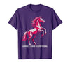 Mademark Horses Over Everything Equestrian Women Design T-Shirt - Men - size chart