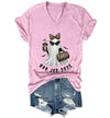 WQFQW Boo JEE 2026 Ghost Funny Halloween Leopard Print Ghost Shirt for Women - size chart