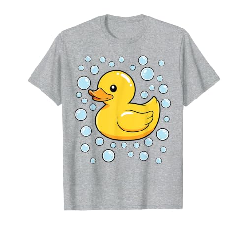 InGENIUS Duck Lover Shirts & Gifts Rubber Duck Bubbles Cute Duckie Duckling Costume Halloween T-Shirt - size chart