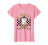 Halloween Pumkin Trick Or Treat Apparel No Diggity About to Bag It Up Trick Treat Candy Halloween T-Shirt - size chart