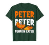 Halloween Matching Couple Shirts Women Men Funny Peter Pumpkin Eater Halloween Costume Men Boyfriend T-Shirt - size chart