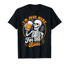 Boos Halloween Costume Cute skeleton I'm Just Here for The Boos Halloween Costume Skeleton Cute T-Shirt - size chart