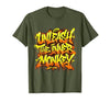 Mademark Unleash the Inner Monkey Fun Primate Design T-Shirt - Men - size chart