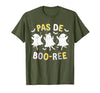 Ballet Ghost Halloween 2024 Spooky Dance Lover Pas de Boo-rée Ghost Ballet Dancer Halloween Dance Teacher T-Shirt - size