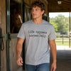 Nusyouc Life Happens Horses Help Equestrian T-Shirt Vintage Horse Lover T Shirt Tops - size chart