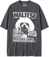 BABATEES U.S.A. MAX-Heavyweight Punk Rock Animals Shaka Wear Oversized 7.5oz Cotton Tshirt - size chart