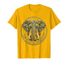 Mademark Be the Elephant Strength and Wisdom Design T-Shirt - Men - size chart