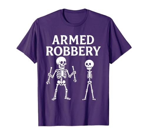 Armed Bones Joke Joke Apparel Men Women sarcastic Funny Skeleton Pun Armed Bones Joke Halloween Humor Costume T-Shirt - size