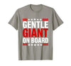 Mademark Gentle Giant On Board Elephant Design T-Shirt - Men - size chart