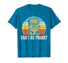 Can I Bee Frank Halloween Halloween Tee Can I be Frank? Funny Horror Frankenstein Tee T-Shirt - size chart