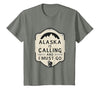 Alaska is Calling and I Must Go Mountains Bear T-Shirt - size chart