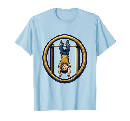 Mademark Second Grade Monkey Bars Upside Down Kid Design T-Shirt - Men - size chart