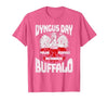 Polish Heritage Gifts Dyngus Day Buffalo New York Piwo Polka Pierogi Na Zdrowie T-Shirt - size chart