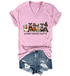 WQFQW Spooky Schnauzer Society Halloween Shirt Terrifying Halloween T-Shirt - size chart