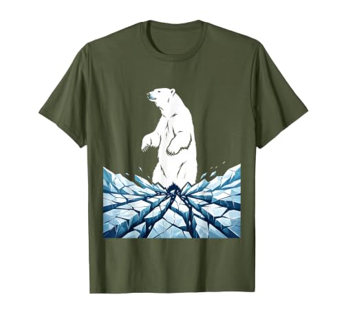 Mademark True North VBS Polar Bear Arctic Ice Design T-Shirt - size chart