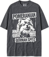 BABATEES U.S.A. MAX-Heavyweight Punk Rock Animals Shaka Wear Oversized 7.5oz Cotton Tshirt - size chart
