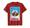Cowboy Mexican Cards Mexican Bingo El Vaquero T-Shirt - size chart