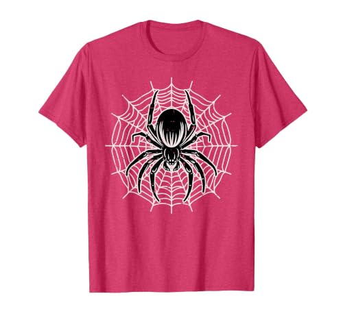 Halloween Shirts For Women Men Kids Boys Girls Halloween Spider with Web Vintage Costume Men Boys Kid Women T-Shirt - size