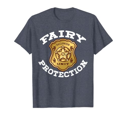 Halloween Fairy Security Costume RTees Halloween Adult Costume Fairy Protection T-Shirt - size chart