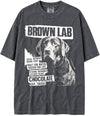BABATEES U.S.A. MAX-Heavyweight Punk Rock Animals Shaka Wear Oversized 7.5oz Cotton Tshirt - size chart