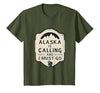 Alaska is Calling and I Must Go Mountains Bear T-Shirt - size chart