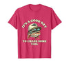 Funny Outdoor Anglers & Fisherman Designs Catch Fish and Laugh Hard with This Fishing Pun T-Shirt - size chart