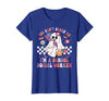 Groovy Ghost School Social Worker Halloween Shirt You Can't Scare Me I'm a School Social Worker Halloween T-Shirt - size