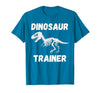 Dinosaur Trainer Costume Halloween Dino Skeleton T-Shirt - size chart