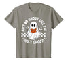Funny Ain't No Ghost Like The Holy Ghost Christian Halloween T-Shirt - size chart
