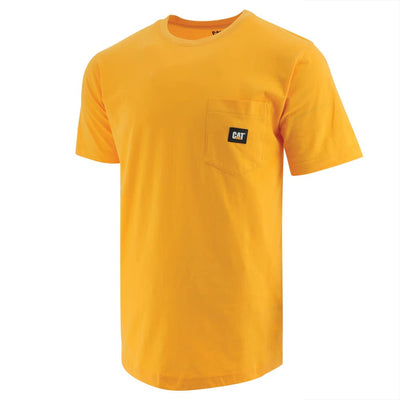 CAT Men's Label Pocket Short Sleeve T-Shirt