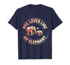Mademark She Loves Like An Elephant Mother Child Bond T-Shirt - Men - size chart