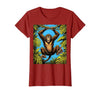 Mademark Monkey Hanging From Jungle Vine Graphic T-Shirt - Women - size chart