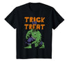 Marvel Avengers The Hulk Trick Or Treat Halloween T-Shirt - size chart