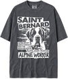 BABATEES U.S.A. MAX-Heavyweight Punk Rock Animals Shaka Wear Oversized 7.5oz Cotton Tshirt - size chart