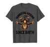 Mademark Monkeying Around Since Birth Funny Monkey Design T-Shirt - Men - size chart