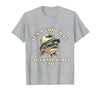 Funny Outdoor Anglers & Fisherman Designs Catch Fish and Laugh Hard with This Fishing Pun T-Shirt - size chart