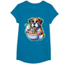 Noodle Ramen Boxer Dog Kawaii Anime Boxer Dog Ramen T-Shirt - size chart