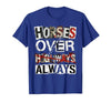 Mademark Horses Over Highways Always Equestrian Design T-Shirt - size chart