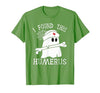 I Found This Humerus Funny Ghost Nurse Halloween T-Shirt - size chart